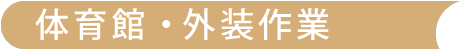 体育館・外装作業